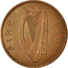 Coin, IRELAND REPUBLIC, Penny, 1968, VF(30-35), Bronze, KM:11