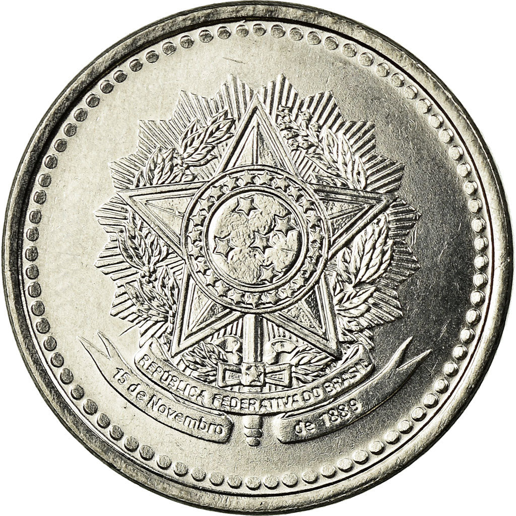 Coin, Brazil, 500 Cruzeiros, 1985, AU(50-53), Stainless Steel, KM:597