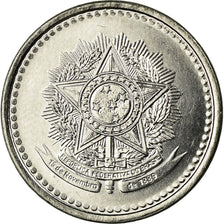 Coin, Brazil, 500 Cruzeiros, 1985, AU(50-53), Stainless Steel, KM:597