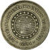 Coin, Brazil, 100 Reis, 1894, EF(40-45), Copper-nickel, KM:492