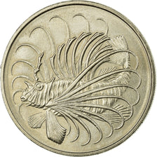 Coin, Singapore, 50 Cents, 1977, Singapore Mint, EF(40-45), Copper-nickel, KM:5