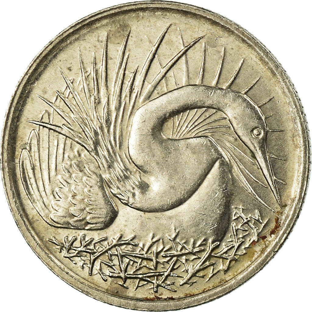 Monnaie, Singapour, 5 Cents, 1982, Singapore Mint, TTB, Copper-nickel, KM:2
