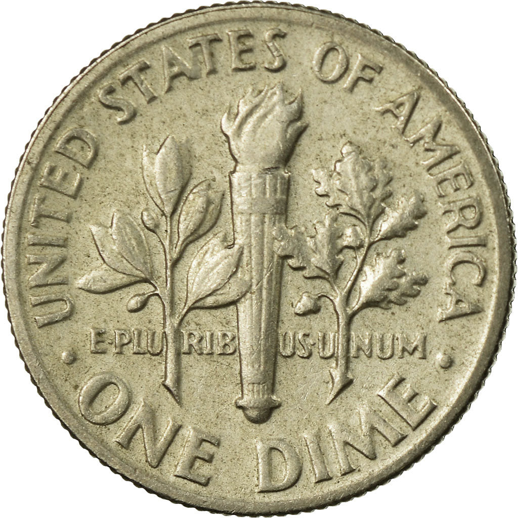 Coin, United States, Roosevelt Dime, Dime, 1975, U.S. Mint, Philadelphia