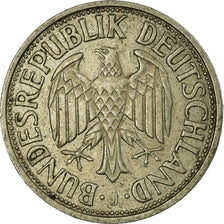 Coin, GERMANY - FEDERAL REPUBLIC, Mark, 1959, Hambourg, VF(30-35)