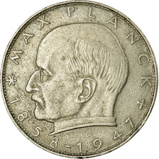 Coin, GERMANY - FEDERAL REPUBLIC, 2 Mark, 1958, Hambourg, VF(30-35)