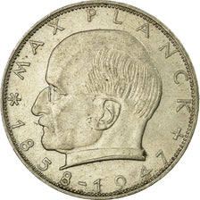 Coin, GERMANY - FEDERAL REPUBLIC, 2 Mark, 1962, Hambourg, VF(30-35)