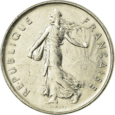 Coin, France, Semeuse, 5 Francs, 1976, Paris, EF(40-45), Nickel Clad