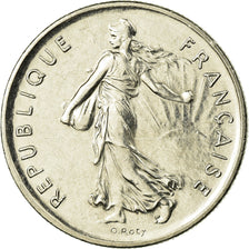 Coin, France, Semeuse, 5 Francs, 1992, Paris, EF(40-45), Nickel Clad