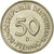 Coin, GERMANY - FEDERAL REPUBLIC, 50 Pfennig, 1991, Munich, EF(40-45)