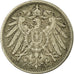 Coin, GERMANY - EMPIRE, Wilhelm II, 10 Pfennig, 1892, Munich, VF(30-35)