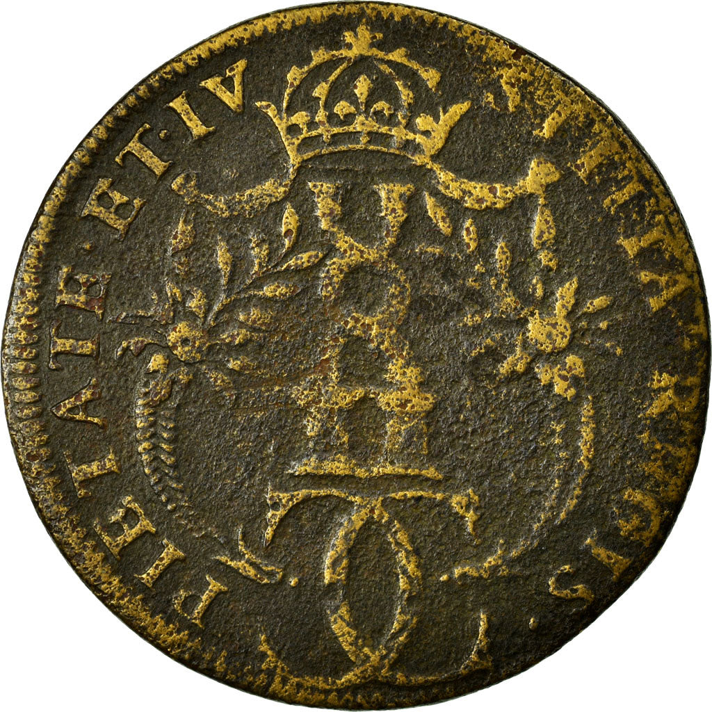France, Token, Royal, VF(30-35), Copper, Feuardent:11737