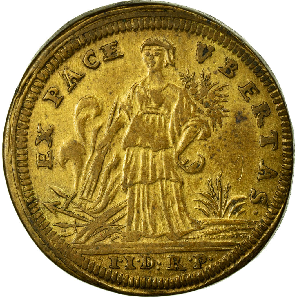 France, Token, Royal, EF(40-45), Copper