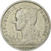 Coin, Réunion, 5 Francs, 1955, VF(30-35), Aluminum, KM:9