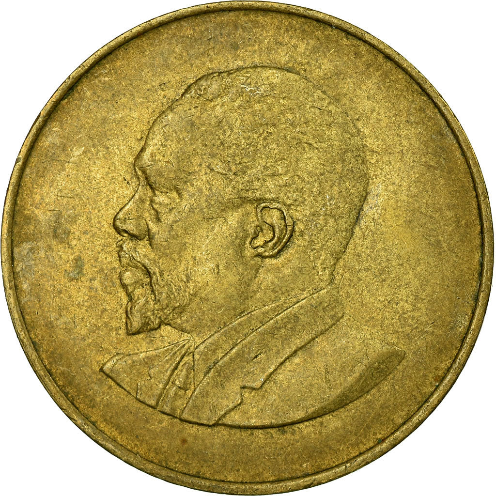 Coin, Kenya, 10 Cents, 1968, VF(30-35), Nickel-brass, KM:2