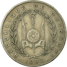 Coin, Djibouti, 50 Francs, 1982, Paris, VF(30-35), Copper-nickel, KM:25