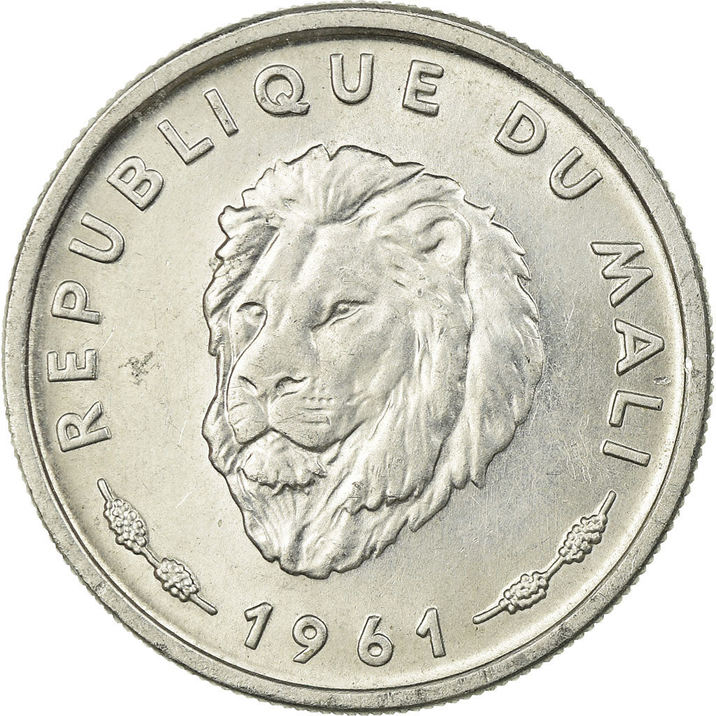 Coin, Mali, 25 Francs, 1961, Paris, EF(40-45), Aluminum, KM:4