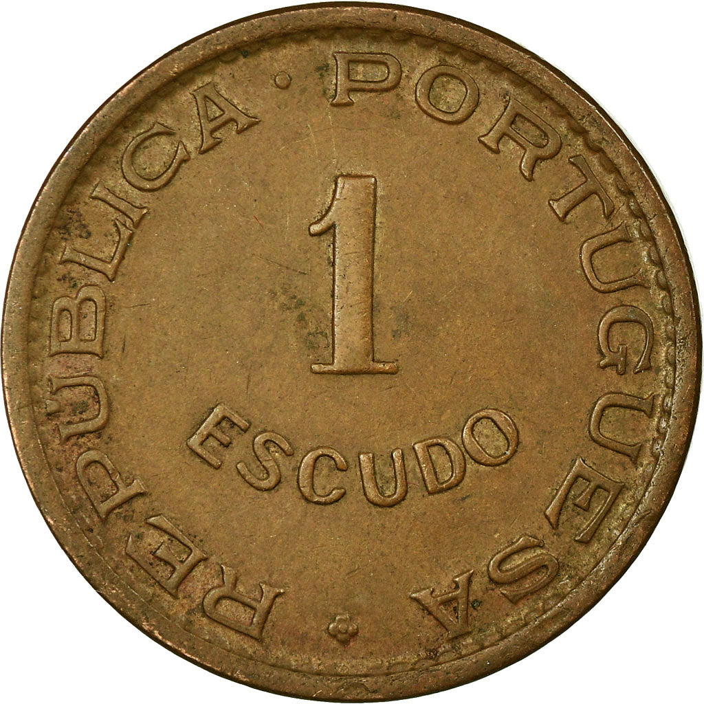 Coin, Mozambique, Escudo, 1965, VF(30-35), Bronze, KM:82