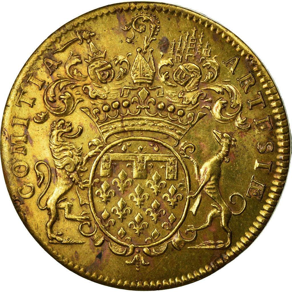 France, Token, Royal, AU(55-58), Copper