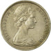 Moeda, Austrália, Elizabeth II, 5 Cents, 1968, Melbourne, VF(30-35)