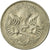 Moneda, Australia, Elizabeth II, 5 Cents, 1976, Melbourne, BC+, Cobre - níquel