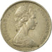 Moeda, Austrália, Elizabeth II, 5 Cents, 1977, Melbourne, VF(30-35)