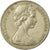 Moneda, Australia, Elizabeth II, 20 Cents, 1970, Melbourne, BC+, Cobre -