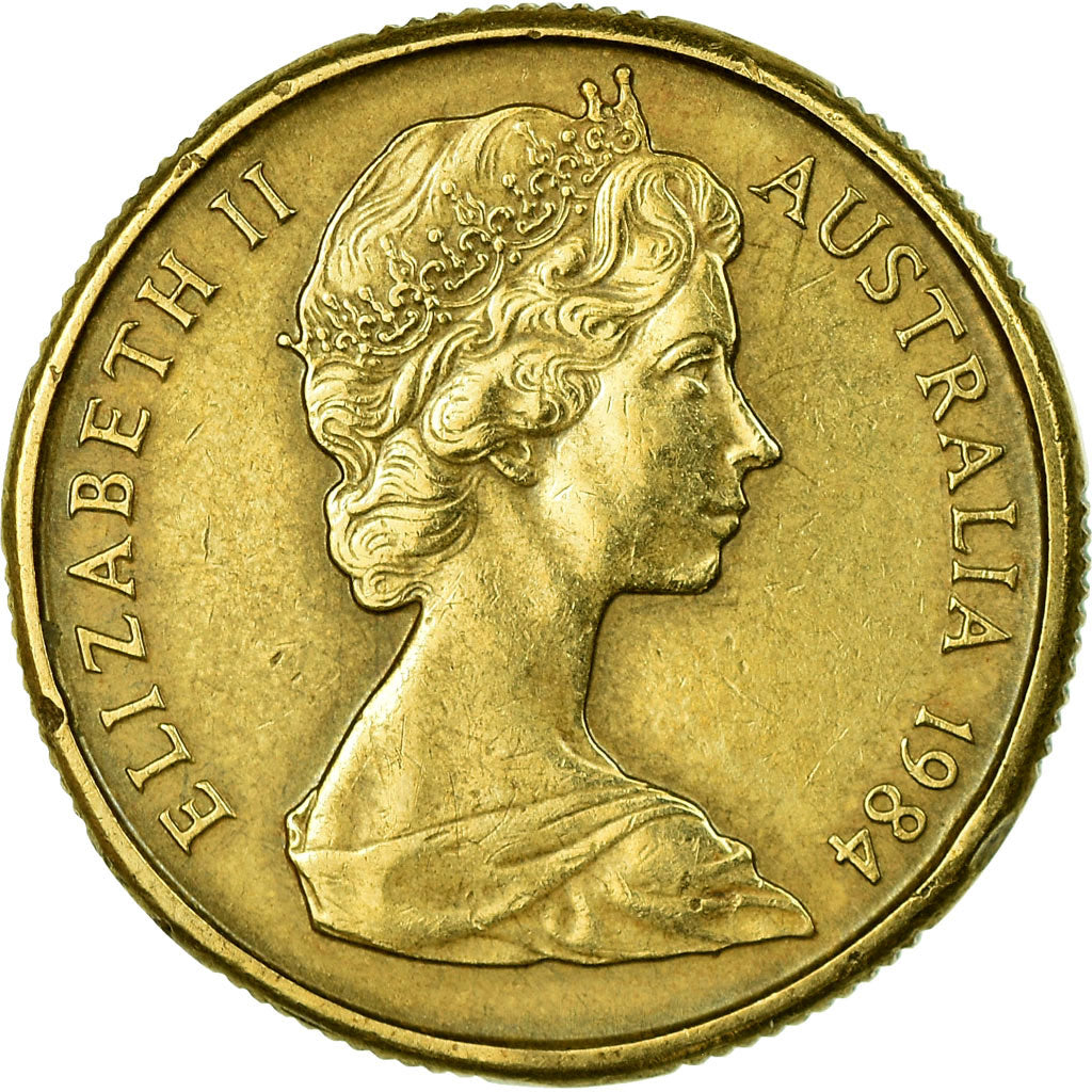 Coin, Australia, Elizabeth II, Dollar, 1984, Royal Australian Mint, VF(30-35)