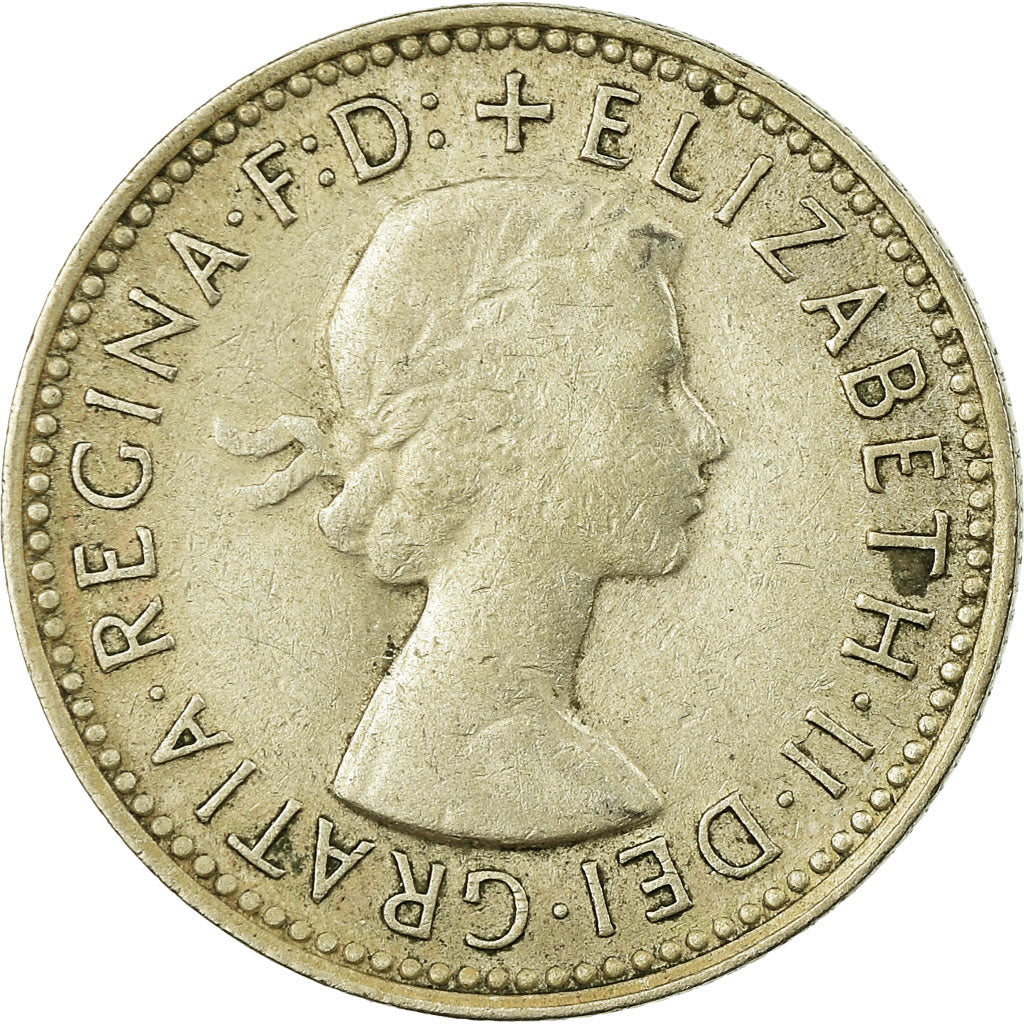 Coin, Australia, Elizabeth II, Shilling, 1960, Melbourne, VF(20-25), Silver