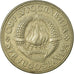 Moneda, Yugoslavia, 10 Dinara, 1981, BC+, Cobre - níquel, KM:62