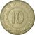Monnaie, Yougoslavie, 10 Dinara, 1981, TB+, Copper-nickel, KM:62