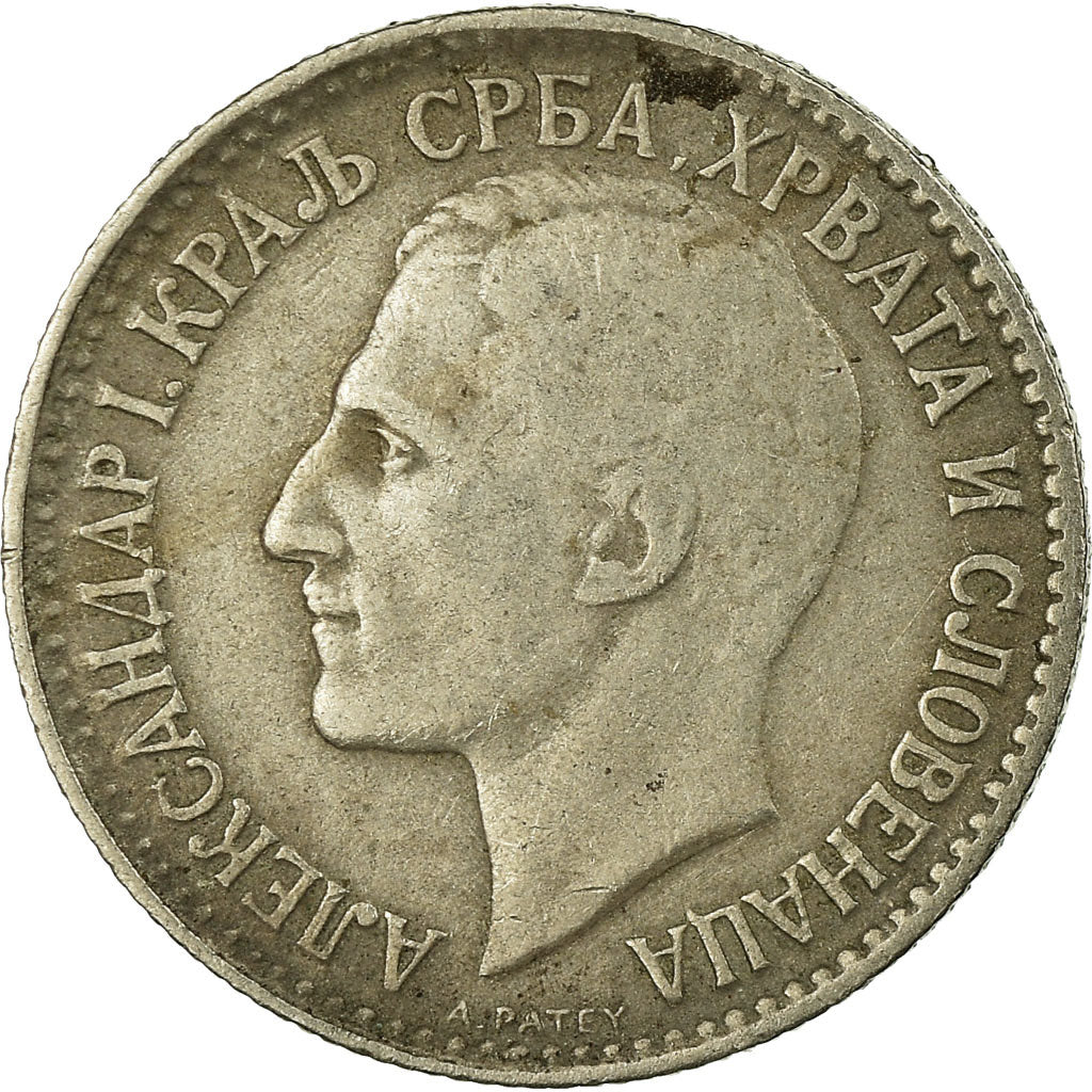Coin, Yugoslavia, Alexander I, 50 Para, 1925, VF(30-35), Nickel-Bronze, KM:4