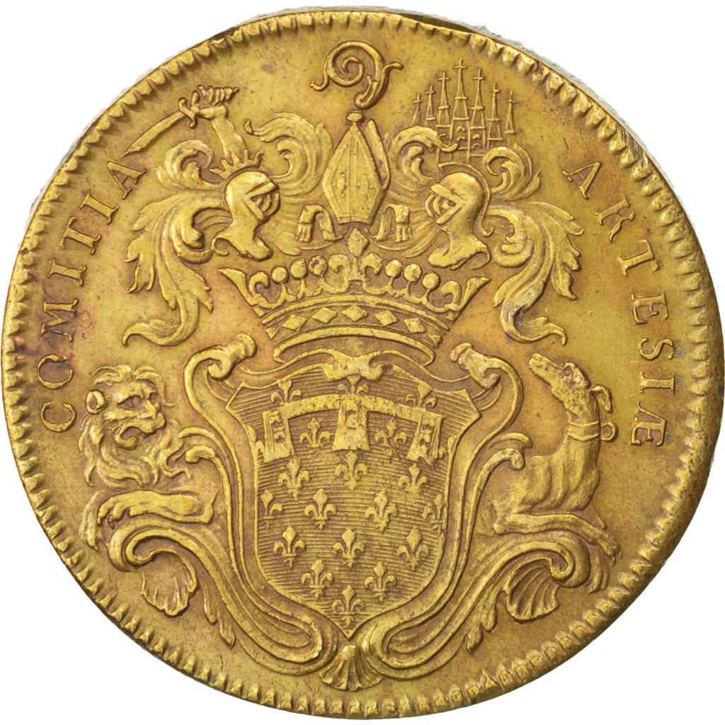France, Royal, Token, AU(55-58), Copper, 31, 9.70