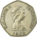 Coin, Seychelles, 5 Rupees, 1972, British Royal Mint, VF(30-35), Copper-nickel