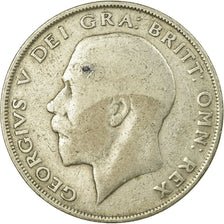 Coin, Great Britain, George V, 1/2 Crown, 1924, VF(30-35), Silver, KM:818.2