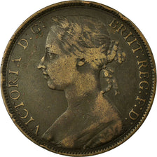 Coin, Great Britain, Victoria, Penny, 1889, VF(30-35), Bronze, KM:755