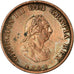 Coin, Great Britain, George III, Farthing, 1799, VF(30-35), Copper, KM:646