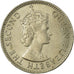 Coin, Mauritius, Elizabeth II, 1/4 Rupee, 1964, EF(40-45), Copper-nickel, KM:36