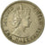 Moneta, Mauritius, Elizabeth II, 1/4 Rupee, 1971, VF(30-35), Miedź-Nikiel