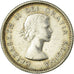 Moneta, Canada, Elizabeth II, 10 Cents, 1964, Royal Canadian Mint, Ottawa, MB