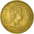 Moneta, Hong Kong, Elizabeth II, 10 Cents, 1975, BB, Nichel-ottone, KM:28.3