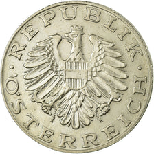 Coin, Austria, 10 Schilling, 1982, VF(30-35), Copper-Nickel Plated Nickel