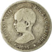 Coin, Spain, Alfonso XIII, Peseta, 1891, Madrid, VF(20-25), Silver, KM:691