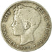 Monnaie, Espagne, Alfonso XIII, Peseta, 1899, Madrid, TB+, Argent, KM:706
