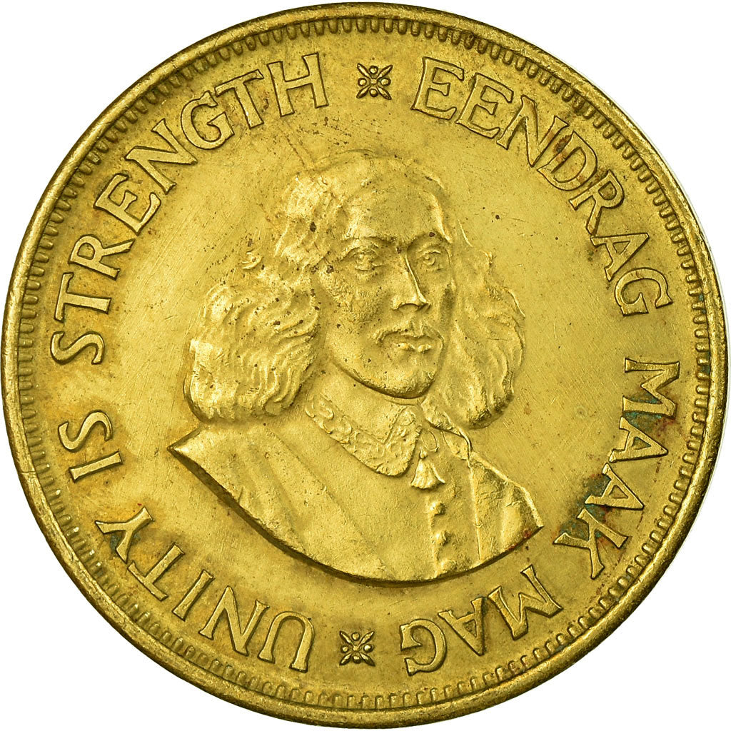 Coin, South Africa, Cent, 1964, VF(30-35), Brass, KM:57