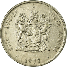 Coin, South Africa, Rand, 1977, VF(30-35), Nickel, KM:88a