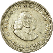Coin, South Africa, 5 Cents, 1963, VF(30-35), Silver, KM:59
