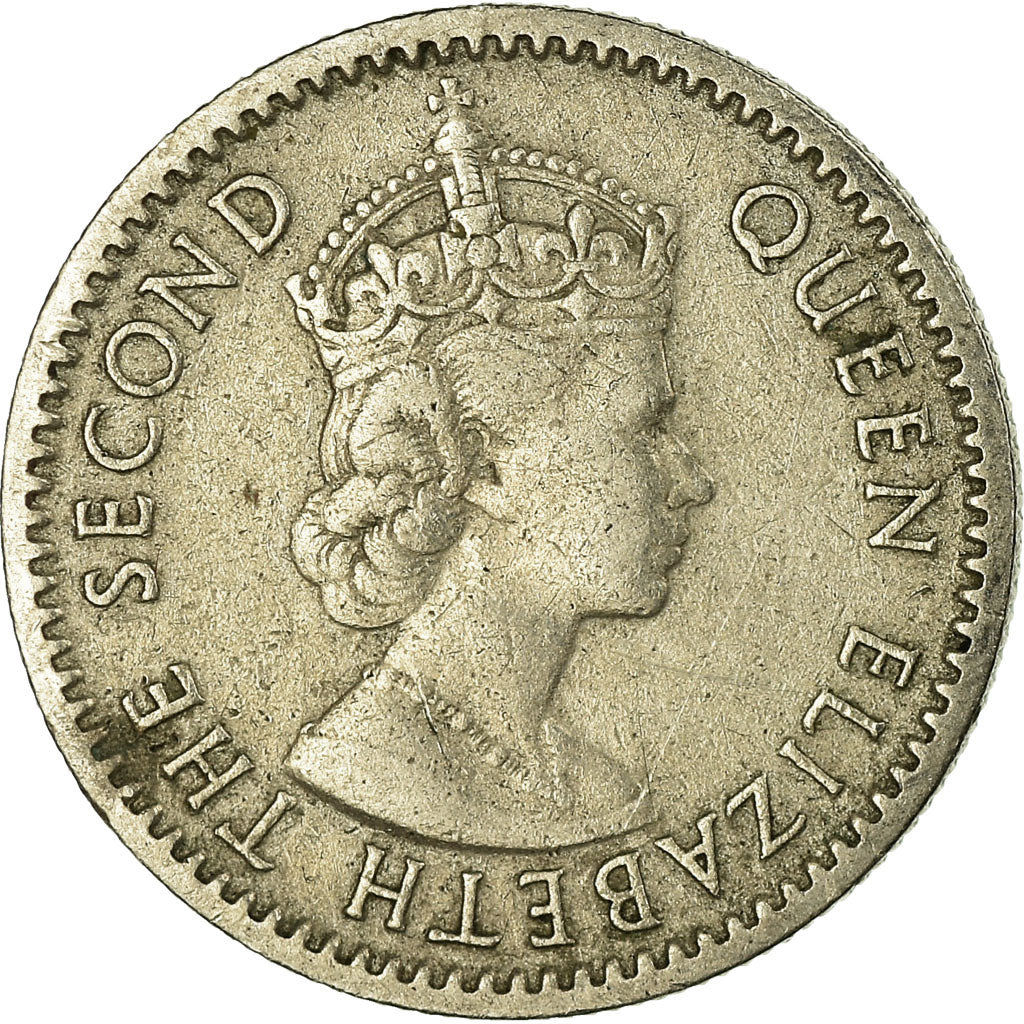 Coin, Nigeria, Elizabeth II, 6 Pence, 1959, EF(40-45), Copper-nickel, KM:4