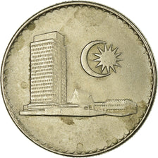 Coin, Malaysia, 20 Sen, 1977, Franklin Mint, VF(30-35), Copper-nickel, KM:4