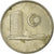 Moneta, Malesia, 20 Sen, 1977, Franklin Mint, MB+, Rame-nichel, KM:4