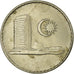 Coin, Malaysia, 20 Sen, 1977, Franklin Mint, VF(30-35), Copper-nickel, KM:4